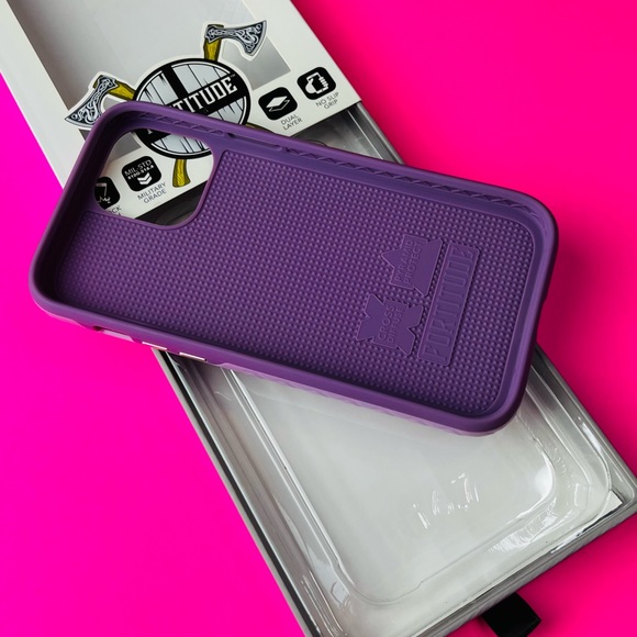 Cellhelmet Fortitude Series iPhone 12 Pro Max Military Grade Purple Case - Picture 4 of 4